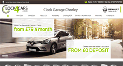 Desktop Screenshot of clock4cars.co.uk